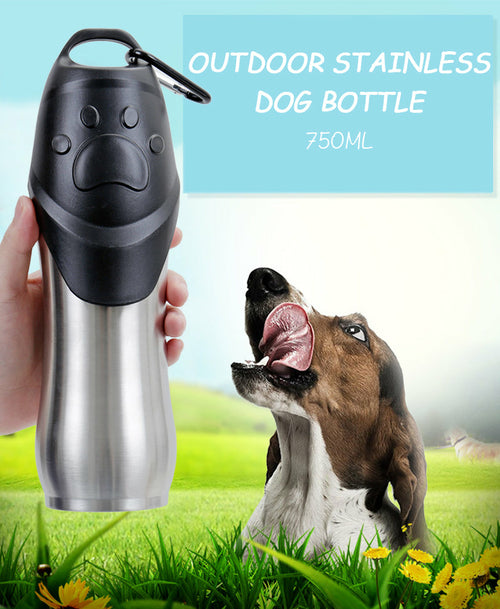 Insulated Pet Travel Water Bottle
