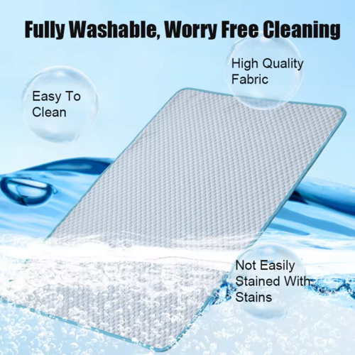 Breathable Ice Silk Cooling Mat for Pets