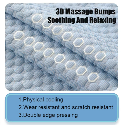 Breathable Ice Silk Cooling Mat for Pets