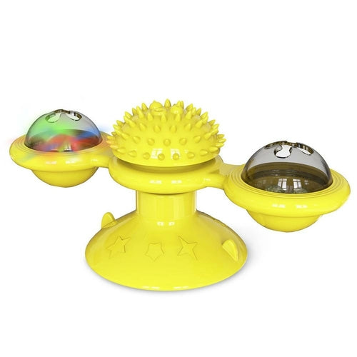 Interactive LED Light-Up Cat Ball Toy