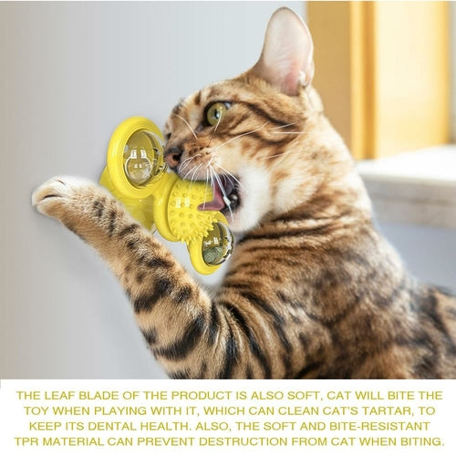 Interactive LED Light-Up Cat Ball Toy