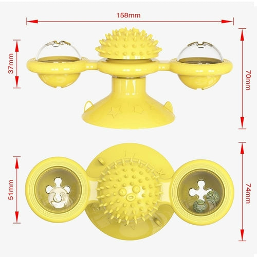 Interactive LED Light-Up Cat Ball Toy